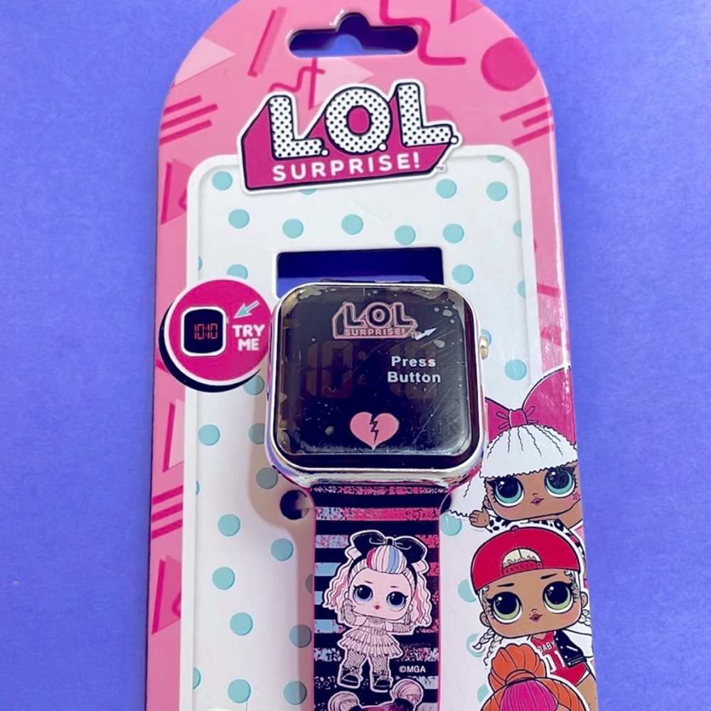 L.O.L. SURPRISE! LED WATCH KIDS NEW SEALED " Let's be Friends "